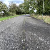 Closed/abandoned dual carriageway