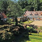 Former Coach House with walled garden