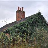 Derelict Farm and Farm House - Bruisyard